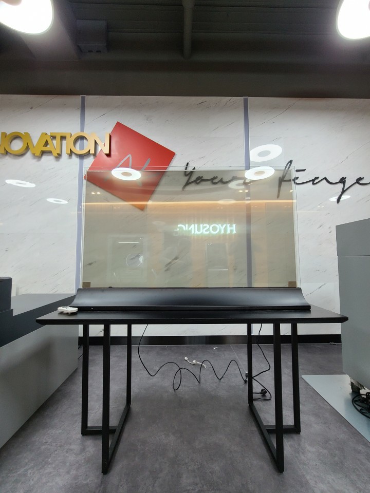 [2020.07] Hyosung TNS 55-inch touch OLED production and delivery